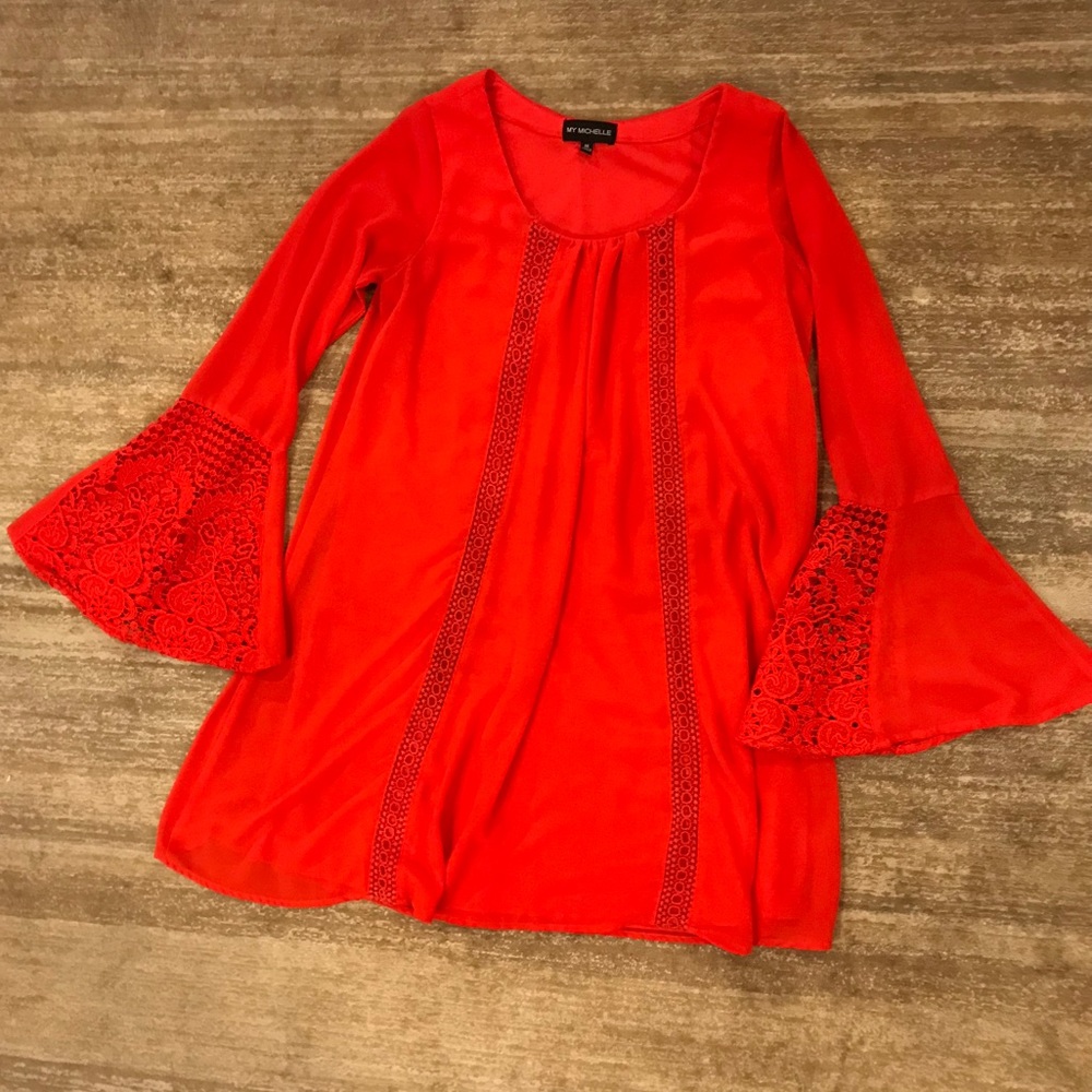 Bell Sleeve Dress